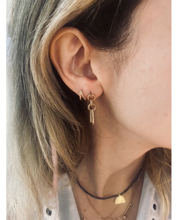 Rope Chained Earring