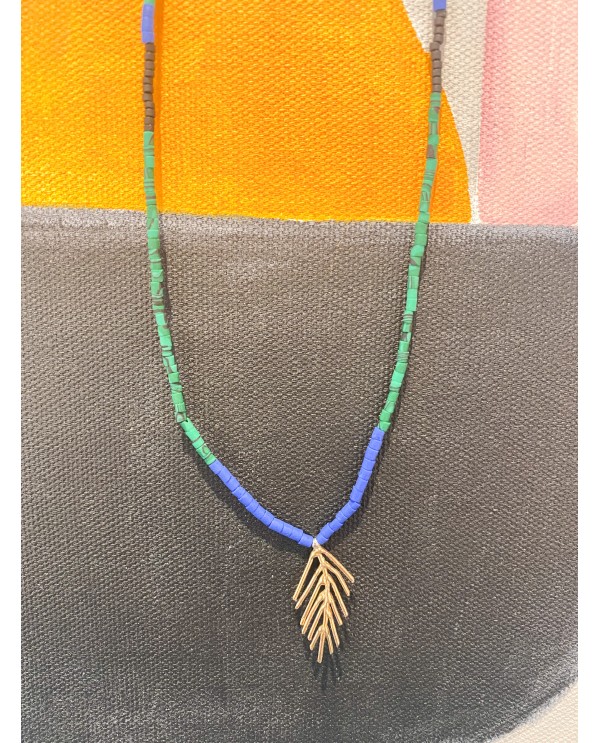 Spike Beaded Necklace