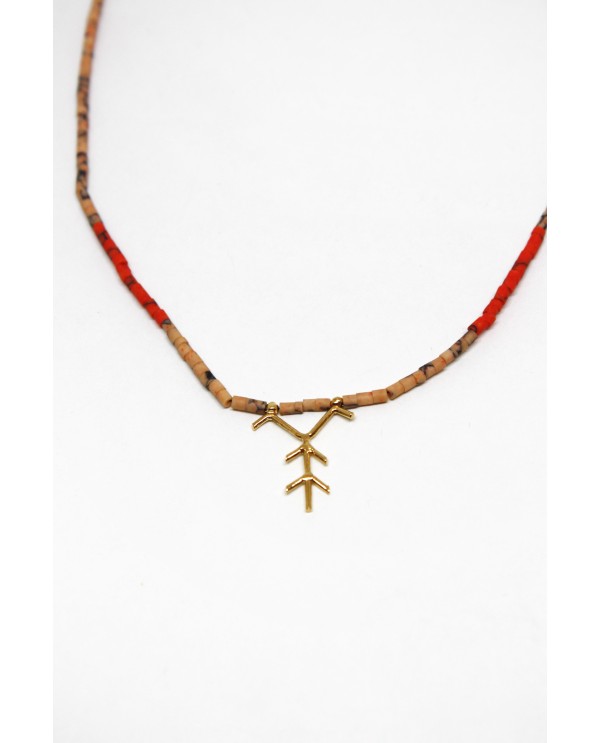 Anatolian Tree Beaded Necklace