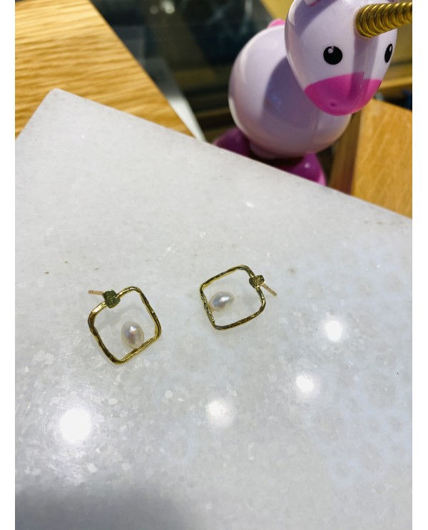 Square Mother  Earrings