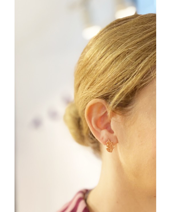 Botanic-Acorn Earring