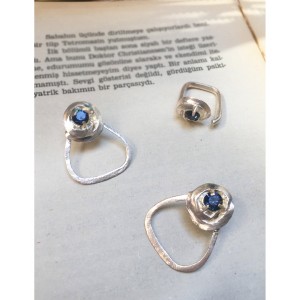 Swarovski Rose Ring-Silver