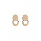 Tinny Phrygia Circle Earrings