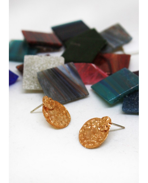 Cleopatra Textured Earrings