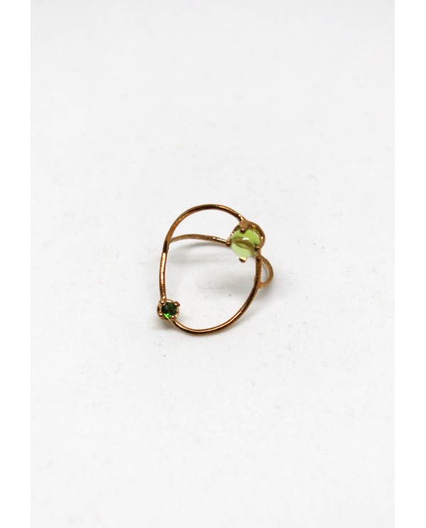Oval Wire Ring